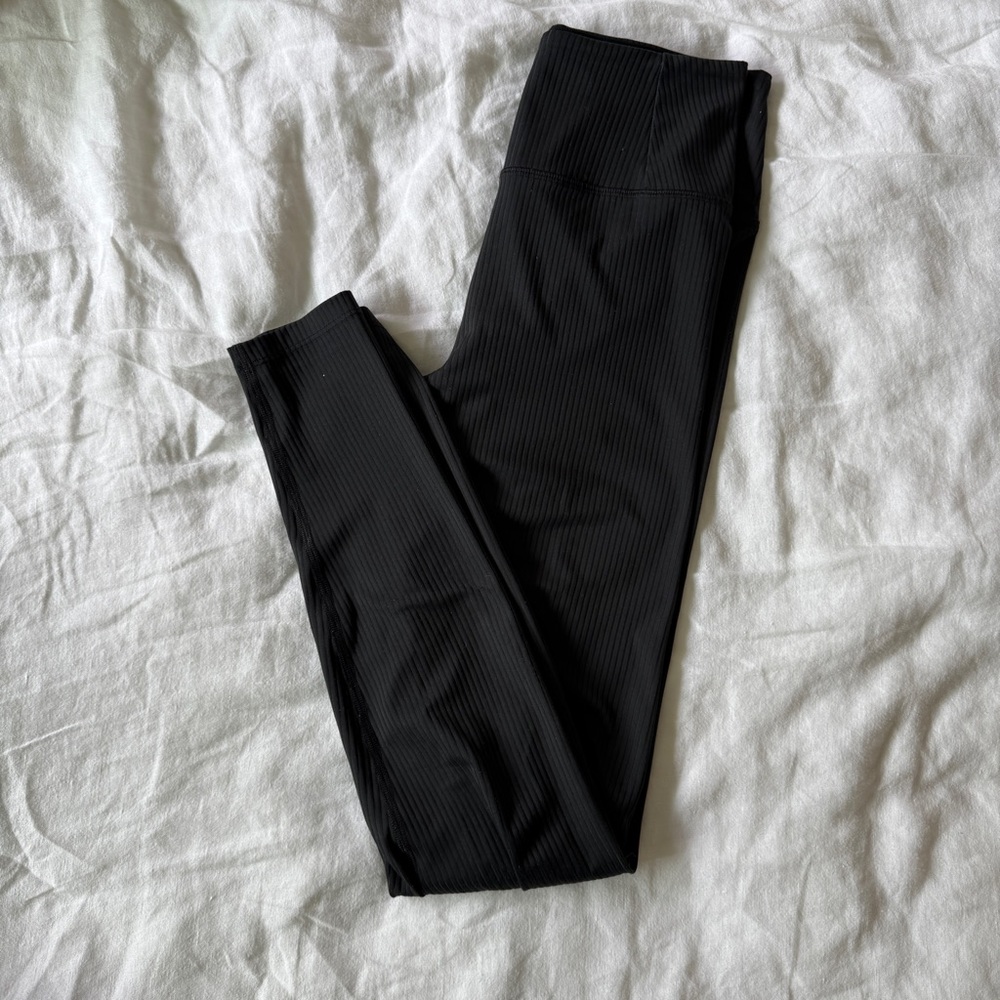 GIRLFRIEND COLLECTIVE Ribbed High-Rise Leggings